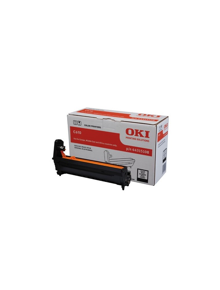 Oki Tambor Laser Negro 20.000 Paginas Para C 610