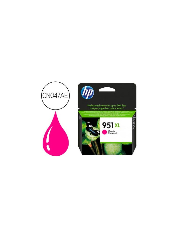 Ink-jet hp 951xl magenta cn047ae capacidad 1500 pag