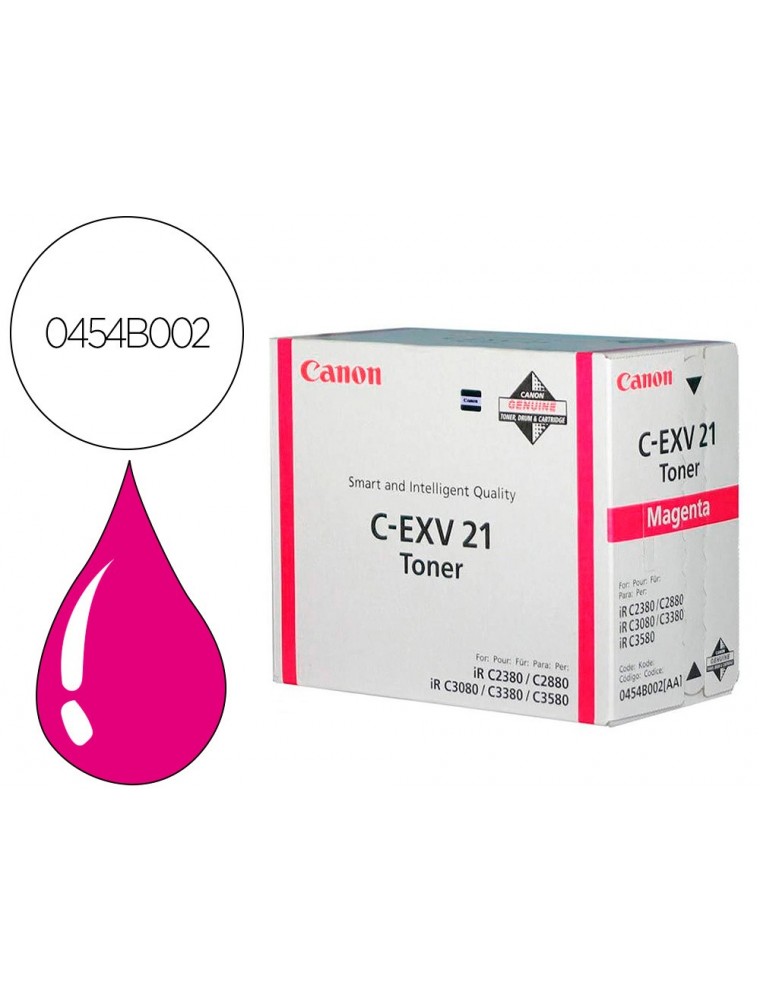 Canon Toner Copiadora Magenta Cexv21 Irc2380I2880I3380I