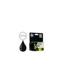 Ink-jet hp 932xl negro cn053ae officejet 61006600 capacidad 1000 pag