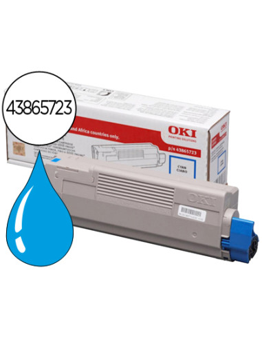 OKI C-5850/5950/MC560 TONER CIAN 6K