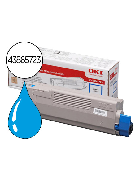 OKI C-5850/5950/MC560 TONER CIAN 6K