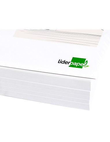 Papel dibujo liderpapel 210x297mm 150g/m2 sin recuadro pack de 10 hojas