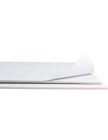 Carton pluma liderpapel blanco adhesivo 1 cara 50x70 cm espesor 3 mm