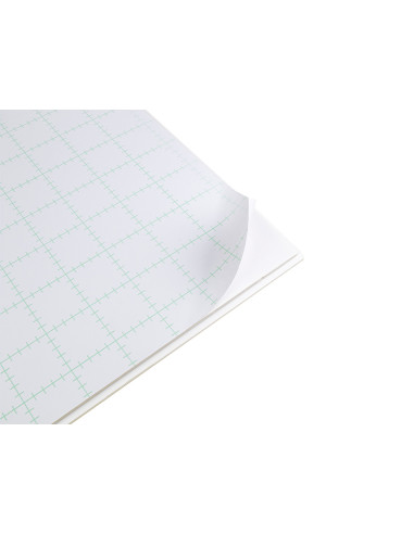 Carton pluma liderpapel blanco adhesivo 1 cara 70x100 cm espesor 5 mm