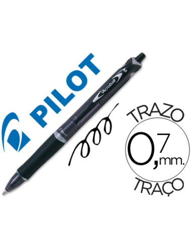 PILOT BOLIGRAFO ACROBALL MEDIO NEGRO