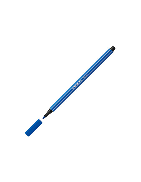 STABILO ROTULADOR PEN 68 AZUL OSCURO CAJA 10 UD