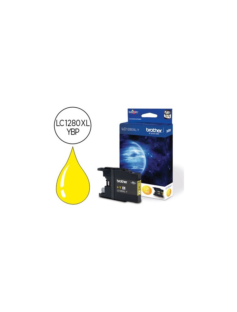 Ink-jet brother lc-1280xlybp amarillo -1,200pag- mfc-j6510dw mfc-j6710dw mfc-j6910dw