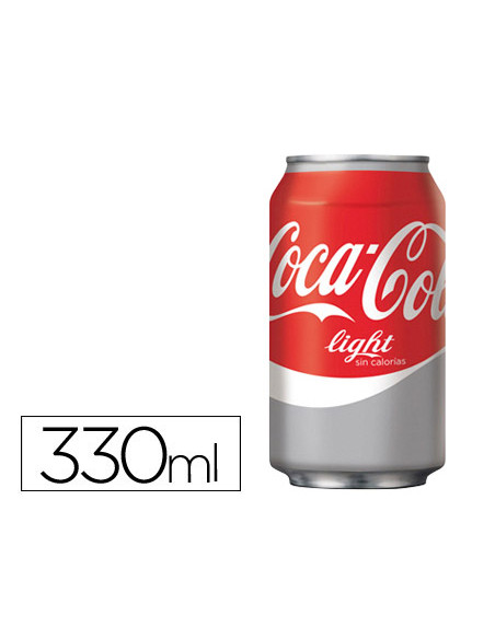 Refresco coca-cola light lata 330 ml