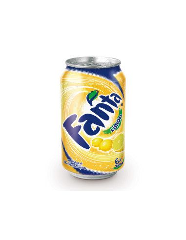 Refresco fanta limon lata 330 ml