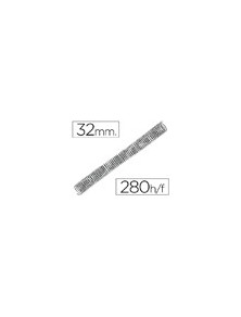 Espiral metalico q-connect 64 51 32mm 1,2mm caja de 50 unidades