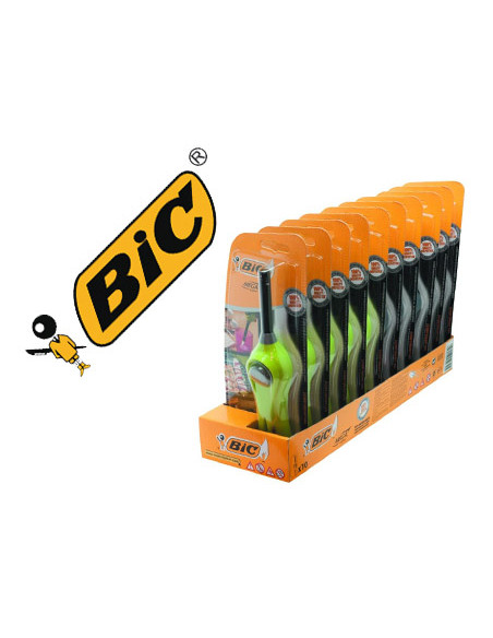 Encendedor bic megalighter multiusos con gancho retractil