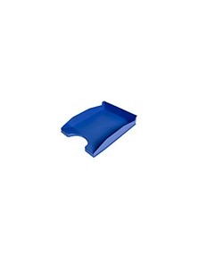 Bandeja sobremesa plastico q-connect azul opaco 240x70x340 mm