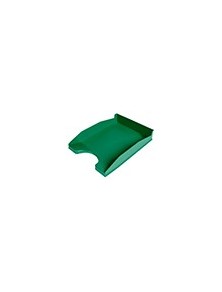 Bandeja sobremesa plastico q-connect verde opaco 240x70x340 mm