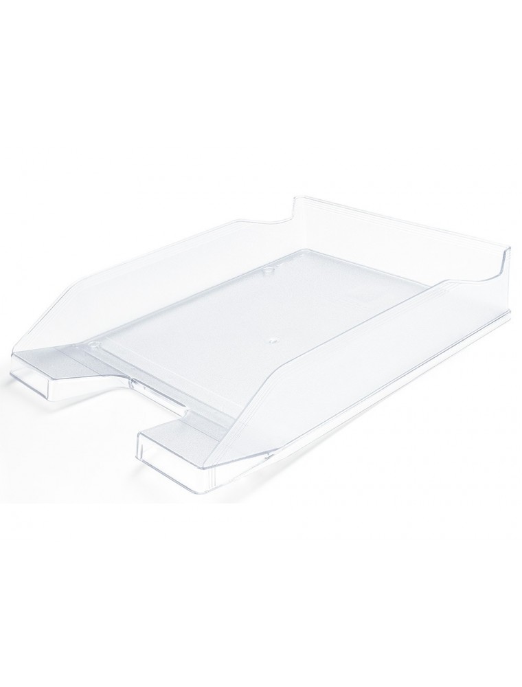 Bandeja sobremesa plastico q-connect transparente 240x70x340 mm