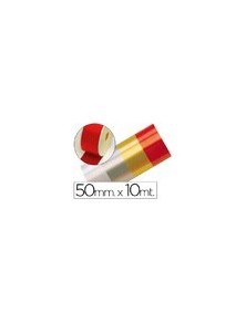 Cinta fantasia 10 mt x 50 mm rojo