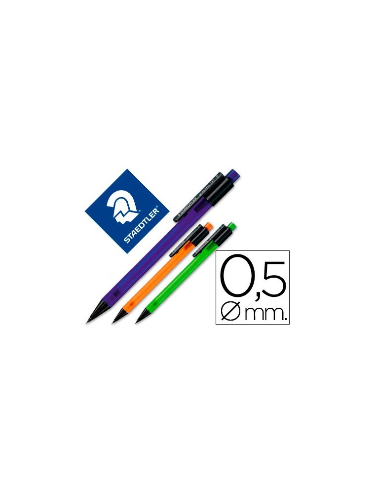 Portaminas staedtler mars 0,5 mm translucido