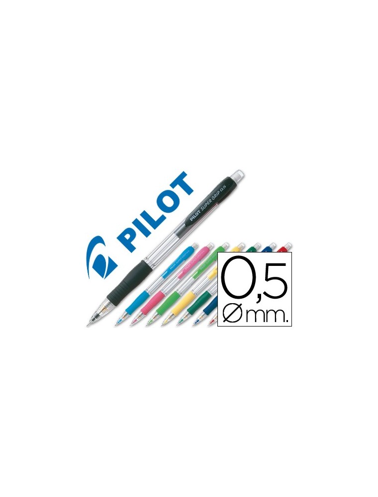 Portaminas pilot super grip 0,5 mm unidad