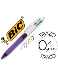 Boligrafo bic cuatro...