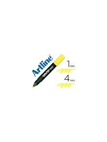 Rotulador artline fluorescente ek-660 amarillo punta biselada