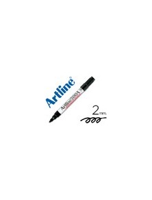 Rotulador artline pizarra ek-500 negro punta redonda 2 mm recargable