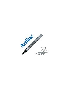 Rotulador artline marcador permanente tinta metalica ek-900 plata punta redonda 2.3 mm