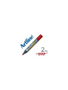 Rotulador artline pizarra ek-517 rojo -punta redonda 2 mm -tinta de bajo olor