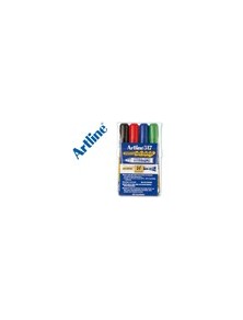 Rotulador artline pizarra ek-517 4 -punta redonda 2 mm -bolsa de 4 rotuladores