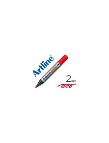 Rotulador artline marcador permanente 170 rojo punta redonda 2 mm antisecado