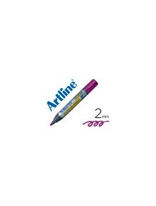 Rotulador artline pizarra ek-517 violeta punta redonda 2 mm tinta de bajo olor