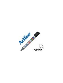 Rotulador artline marcador permanente 107 negro punta redonda