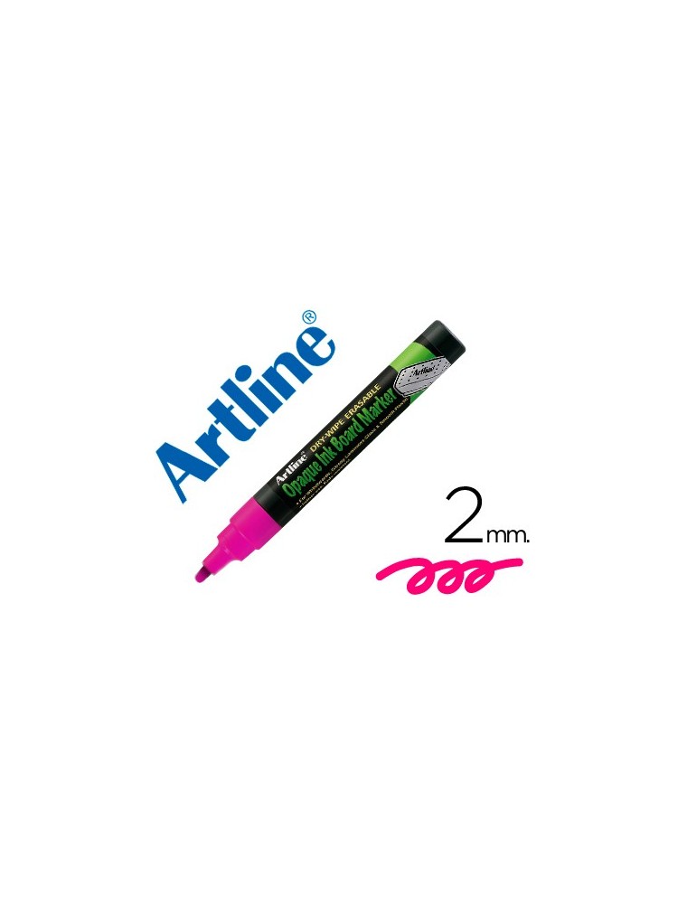 Rotulador artline pizarra verde negra epw-4 vi color violeta bolsa de 4 unidades