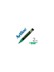 Rotulador artline pizarra verde negra epw-4 ve-gr color verde fluorescente bolsa de 4 unidades