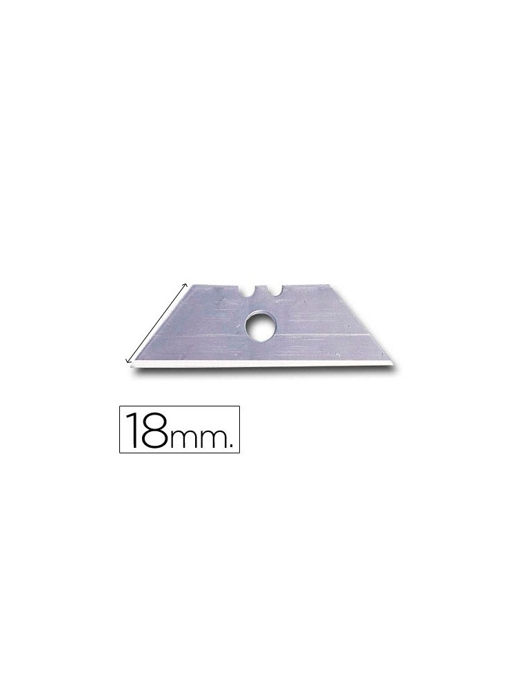 REPUESTO CUTTER BLISTER DE 5 UNIDADES PARA CUTTER KF10633 Q-CONNECT