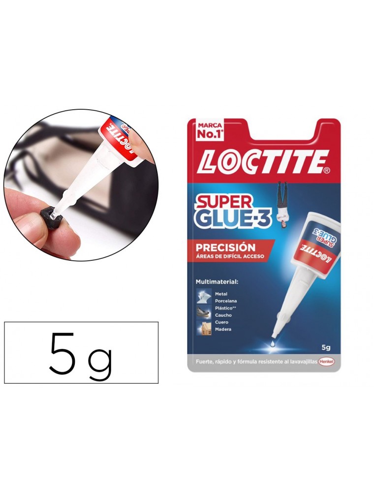 Pegamento loctite 5 gr adhesivo instantaneo precisionunidad