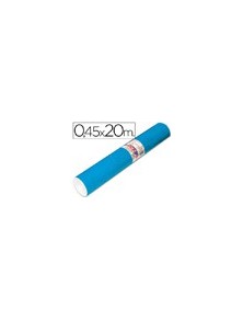 Rollo adhesivo aironfix unicolor azul mate medio 67014rollo de 20 mt