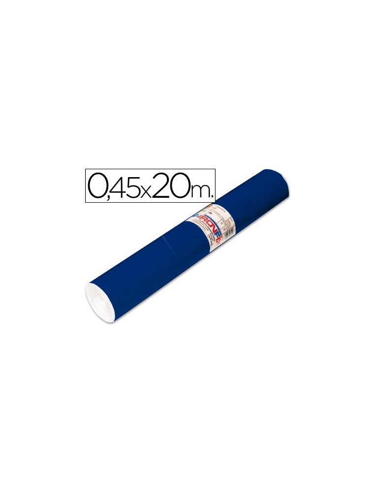 Rollo adhesivo aironfix unicolor azul mate oscuro 67150 rollo de 20 mt