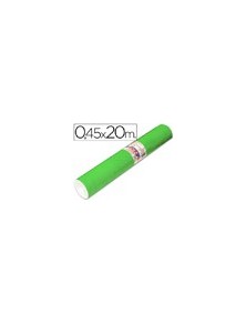 Rollo adhesivo aironfix unicolor verde medio 67005 rollo de 20 mt