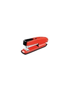 Grapadora q-connect kf02152 plastico abs roja capacidad 20 hojas