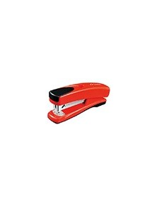 Grapadora q-connect kf02150 metalica roja capacidad 20 hojas