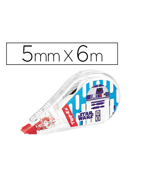 Corrector tipp-ex mini pocket mouse star wars 5 mm x 6 mt