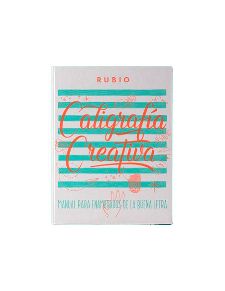 Libro de caligrafia rubio creativa 1 150 paginas tapa dura 27x21 cm