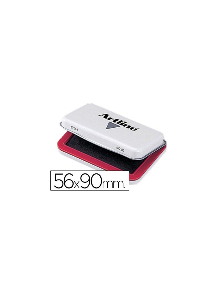 Tampon artline nº0 rojo 56x90 mm