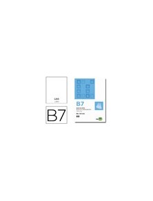 Bloc notas liderpapel liso b7 80 hojas 60gm2 perforado