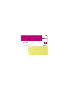 Talonario liderpapel mostrador 60x145 mm tl01 amarillo con matriz