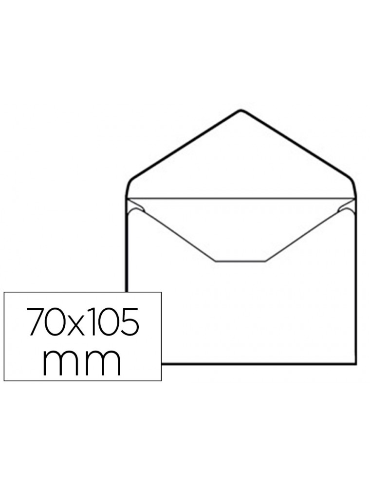 Sobre targeta visita 70 x 110 mm