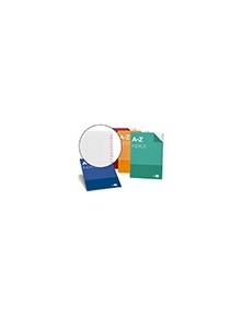 Indice liderpapel tapa cartoncillo cuarto 24 hojas 70gm2 colores surtidos