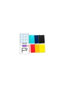 Cuaderno espiral liderpapel folio witty tapa dura 80h 75gr rayado n 46 colores surtidos