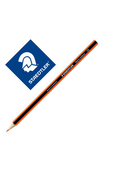 STAEDTLER LÁPICES DE COLORES NORIS COLOUR MADERA WOPEX ECOLÓGICA NARANJA