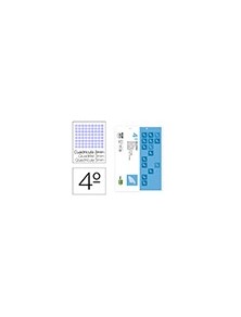 Recambio liderpapel cuarto apaisado 100 h 2tca-06 cuadro 3 mm 2 taladros con margen